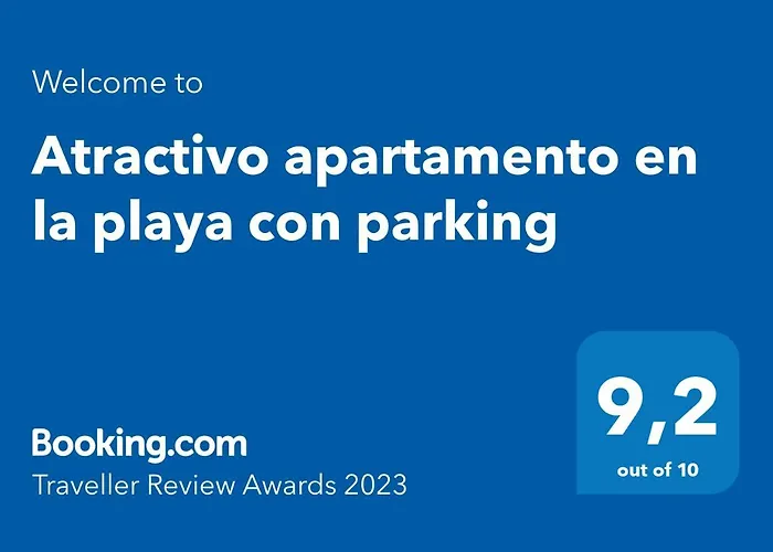 Atractivo Apartamento En La Playa Con Parking